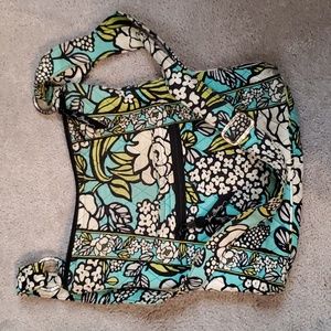 VERA BRADLEY CROSSBODY IN ISLAND BLOOMS